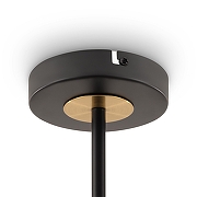 Люстра на штанге Freya Hats FR5370CL-04B цвет плафона/подвески Красный, Синий, Зеленый, цвет арматуры Черный-4