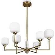 Люстра на штанге Freya Tender FR5373CL-06BS цвет латунь