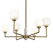 Люстра на штанге Freya Tender FR5373CL-06BS цвет латунь-3