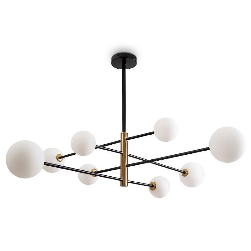 Люстра на штанге Freya Sphirity FR5376CL-08B 