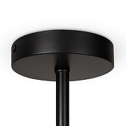 Люстра на штанге Freya Sphirity FR5376CL-08B цвет плафона/подвески Белый, цвет арматуры Черный-6