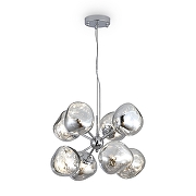 Люстра Freya Ejection FR5378PL-08SM цвет хром-1
