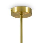 Люстра на штанге Freya Borgy FR5379CL-06G цвет плафона/подвески Оранжевый, цвет арматуры Золото-8