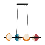 Люстра Freya Sepia FR5391PL-04CFL цвет черный-1