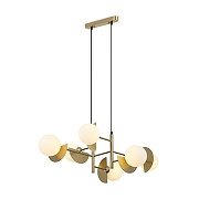 Люстра Freya Sepia FR5391PL-06BS цвет латунь-1