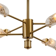 Люстра на штанге Freya Baret FR5420CL-06BS цвет латунь-2