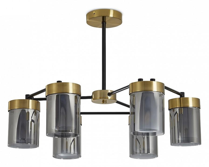 Люстра на штанге Freya Lora FR5432PL-06BBS 