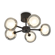 Люстра на штанге Freya Shimmer FR5435PL-05B цвет черный-1