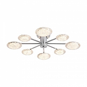 Люстра Freya Plane FR5531CL-L42CH цвет плафона/подвески Прозрачный, цвет арматуры Хром-2