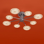 Люстра Freya Plane FR5531CL-L42CH цвет плафона/подвески Прозрачный, цвет арматуры Хром-4