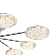 Люстра Freya Plane FR5531CL-L42CH цвет плафона/подвески Прозрачный, цвет арматуры Хром-5