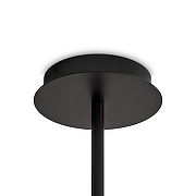 Люстра на штанге Freya Flight FR5544CL-10B цвет плафона/подвески Светло-серый, цвет арматуры Черный-4