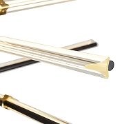 Люстра на штанге Freya Brilliance FR5557PL-L22B цвет плафона/подвески Прозрачный, цвет арматуры Черный-7