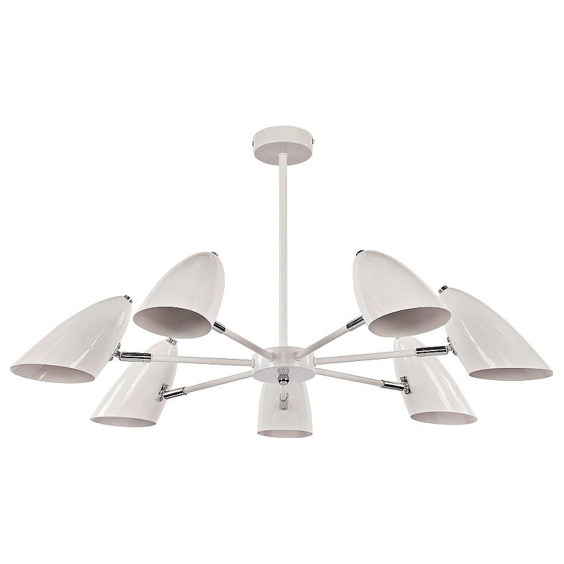 Люстра на штанге Freya Aida FR5852-CL-07-W 