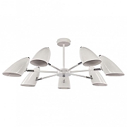 Люстра на штанге Freya Aida FR5852-CL-07-W цвет плафона/подвески Белый, цвет арматуры Белый-1