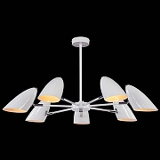 Люстра на штанге Freya Aida FR5852-CL-07-W цвет плафона/подвески Белый, цвет арматуры Белый-6