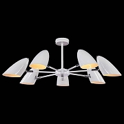 Люстра на штанге Freya Aida FR5852-CL-07-W цвет плафона/подвески Белый, цвет арматуры Белый-7