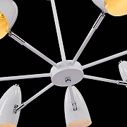 Люстра на штанге Freya Aida FR5852-CL-07-W цвет плафона/подвески Белый, цвет арматуры Белый-9