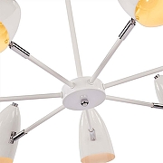 Люстра на штанге Freya Aida FR5852-CL-07-W цвет плафона/подвески Белый, цвет арматуры Белый-10