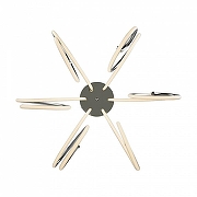 Люстра Freya Crosby FR6044CL-L114CH цвет плафона/подвески Белый, Хром, цвет арматуры Хром-1