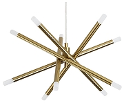 Люстра Freya Wands FR6130PL-L30B цвет латунь