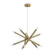 Люстра Freya Wands FR6130PL-L30B цвет латунь-1