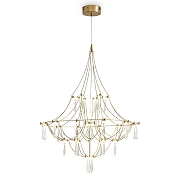 Люстра Freya Amela FR6138PL-L21BS цвет латунь-3