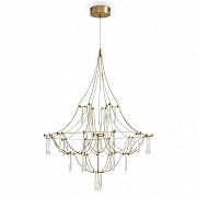 Люстра Freya Amela FR6138PL-L21BS цвет латунь-1