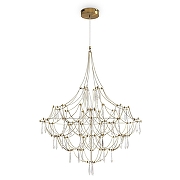 Люстра Freya Amela FR6138PL-L44BS цвет латунь-1