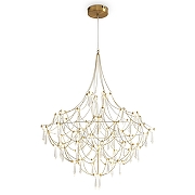 Люстра Freya Amela FR6138PL-L44BS цвет латунь-2