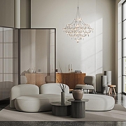 Люстра Freya Amela FR6138PL-L44CH цвет плафона/подвески Прозрачный, цвет арматуры Хром-2