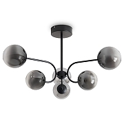 Люстра на штанге Freya Arch FR6178CL-L30B цвет черный