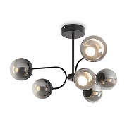 Люстра на штанге Freya Arch FR6178CL-L30B цвет черный-2