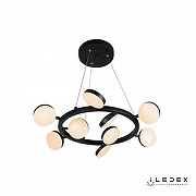 Люстра iLedex Totes FS-016-D9 63W BK цвет плафона/подвески Белый, Черный, цвет арматуры Черный-1