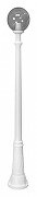 Фонарный столб Fumagalli Globe 250 G25.156.000.WZF1R цвет плафона/подвески Дымчатый, цвет арматуры Белый