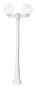 Фонарный столб Fumagalli Globe 250 G25.156.S20.WYF1R цвет плафона/подвески Белый, цвет арматуры Белый