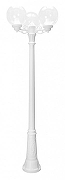 Фонарный столб Fumagalli Globe 250 G25.156.S30.WXF1R цвет плафона/подвески Прозрачный, цвет арматуры Белый