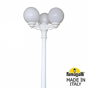 Фонарный столб Fumagalli Globe 250 G25.156.S30.WYF1R цвет плафона/подвески Белый, цвет арматуры Белый-5