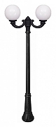 Фонарный столб Fumagalli Globe 250 G25.157.R20.AYF1R цвет плафона/подвески Белый, цвет арматуры Черный