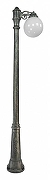 Фонарный столб Fumagalli Globe 250 G25.157.S10.BYF1R цвет плафона/подвески Белый, цвет арматуры Бронза