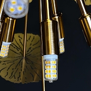 Люстра Imperiumloft Inca INCA-C01 цвет плафона/подвески Латунь, Прозрачный, цвет арматуры Латунь-3