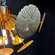 Люстра Imperiumloft Inca INCA-C01 цвет плафона/подвески Латунь, Прозрачный, цвет арматуры Латунь-4