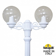 Фонарный столб Fumagalli Globe 250 G25.157.S20.WXF1R цвет плафона/подвески Прозрачный, цвет арматуры Белый-2