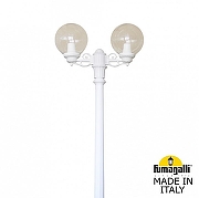 Фонарный столб Fumagalli Globe 250 G25.157.S20.WXF1R цвет плафона/подвески Прозрачный, цвет арматуры Белый-5