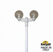 Фонарный столб Fumagalli Globe 250 G25.157.S20.WZF1R цвет плафона/подвески Дымчатый, цвет арматуры Белый-5