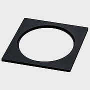 Рамка на 1 светильник Italline IT02-QRS1 IT02-QRS1 black цвет Черный