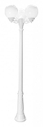 Фонарный столб Fumagalli Globe 250 G25.157.S30.WYF1R цвет плафона/подвески Белый, цвет арматуры Белый