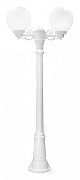 Фонарный столб Fumagalli Globe 250 G25.158.S20.WYF1R цвет плафона/подвески Белый, цвет арматуры Белый