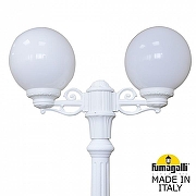 Фонарный столб Fumagalli Globe 250 G25.158.S20.WYF1R цвет плафона/подвески Белый, цвет арматуры Белый-2