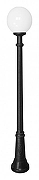 Фонарный столб Fumagalli Globe 300 G30.156.000.AYF1R цвет плафона/подвески Опал, цвет арматуры Черный